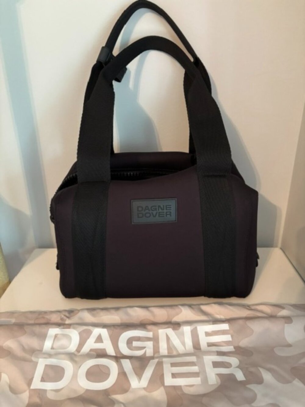 DAGNE DOVER LANDON NEOPRENE CARRYALL NWOT